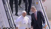 Il Papa tornato a Roma con l'aereo del re