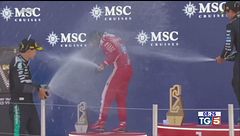 Prima vittoria in rosso per Lewis Hamilton
