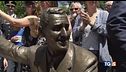Statua per Albertone e la laurea per Gerry