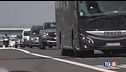 Traffico e caldo da bollino rosso