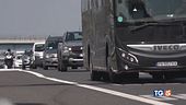 Traffico e caldo da bollino rosso
