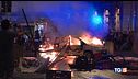 Tensione e feriti al corteo di Bologna