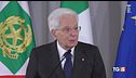 Mattarella: "Oggi ombre di nuove guerre anche inedite"