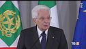 Mattarella: "Si riaffacciano le volontà di potenza"