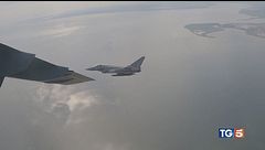 Riga, drone abbattuto da Eurofighter italiani