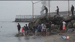 Ceuta, assalto evitato. "L'Italia paese sicuro"