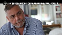 PECORARO: Lo "scrocchio" del collo può provocare l'ictus?