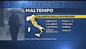 Allerta meteo, piogge e burrasche