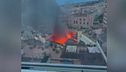 Napoli, a fuoco il teatro Sannazzaro
