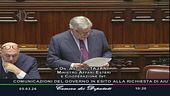 L'Italia aiuta ma non è in guerra"