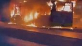 Si dà fuoco e fa strage sul bus