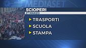 Scioperi, un altro venerdì nero