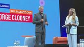 Clooney, incontro con gli studenti