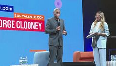 Clooney, incontro con gli studenti