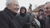 Praga, cori e inno per Mattarella