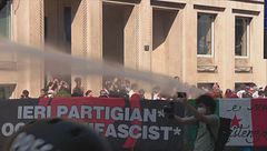 Raduno Lega, tensione a Milano