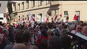 25 aprile, tensioni e spari