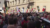 25 aprile, tensioni e spari