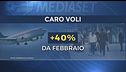 Guerra, aerei più cari del 40%