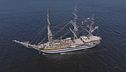 Nave Vespucci riparte per l'America