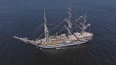 Nave Vespucci riparte per l'America