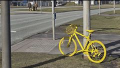 Islanda, bici gialle anti-incidenti
