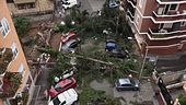 Disastro maltempo, tornado su Roma