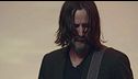 Keanu Reeves rockstar in Italia