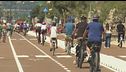 Inaugurata la pista ciclabile sulla Riviera di Ponente in Liguria