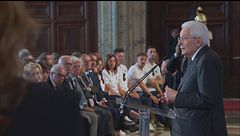 Mattarella: "Contro la droga uno sforzo corale"