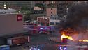 Incendio a Milano, "Non uscite"