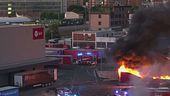 Incendio a Milano, "Non uscite"