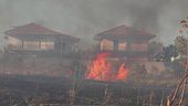 Caldo torrido, incendi e black out