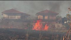 Caldo torrido, incendi e black out