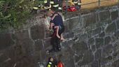 Carabiniere eroe salva tre bimbi