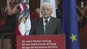 Mattarella: "I confini siano punto d'incontro"