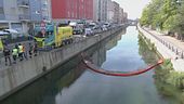 Gasolio nel naviglio, atto doloso