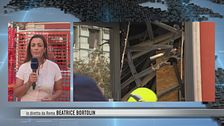 Ultim'ora: crolla a Roma il solaio di una palazzina
