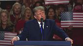 Lo show elettorale di Trump a Dallas