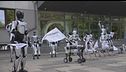 Robot in sciopero contro i robot
