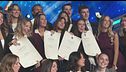 La consegna dei diplomi del master di Publitalia