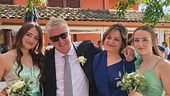 Piante di ricina vicino al paese
