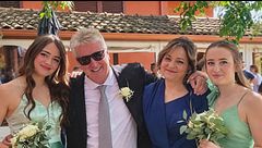 Piante di ricina vicino al paese
