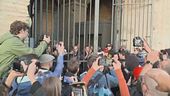 Manifestanti cacciati dal Colosseo