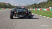Caterham Seven 485 Final Edition, la prova in pista