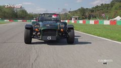 Caterham Seven 485 Final Edition, la prova in pista