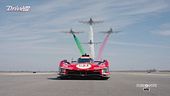 L'incontro tra Frecce Tricolori e Ferrari Hypercar, due eccellenze italiane