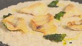 Il risotto con il pesce persico