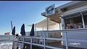 Ristorante sulla spiaggia sul litorale romano