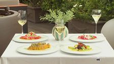 Un menu ricco di colori a Torino
